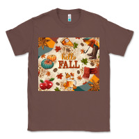 Chestnut Hello Fall Classic Tee - texasbilliewilder