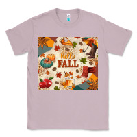 Lilac Hello Fall Classic Tee - texasbilliewilder