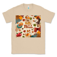 Mushroom Hello Fall Classic Tee - texasbilliewilder