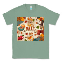 Sage Hello Fall Classic Tee - texasbilliewilder
