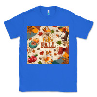 True Royal Hello Fall Classic Tee - texasbilliewilder
