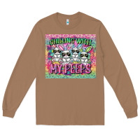 Toasted Coconut Easter Day Chilling with my peeps Long Sleeve Tee - CowGirlArtShop