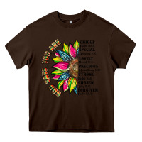 Chocolate Brown you are inspiration Heavy Core Tee - Artiststas