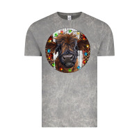 Cloud Rock Western Christmas Calf Vintage Tee - RanaPortraitStore
