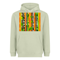 Matcha st patricks shamrock with cowhide Heavyweight Hoodie - Artiststas