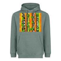 Sage st patricks shamrock with cowhide Heavyweight Hoodie - Artiststas