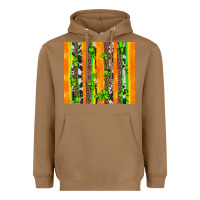 Toasted Coconut st patricks shamrock with cowhide Heavyweight Hoodie - Artiststas