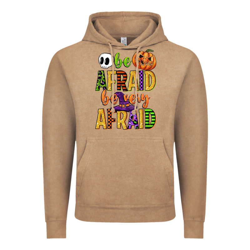 Be Afraid Be Very Afraid Vintage Hoodie by CowGirlArtShop | Teevron