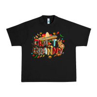 Black Cinco de mayo crafty granny Urban Heavy Tee - CowGirlArtShop