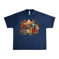 Navy Cinco de mayo crafty granny Urban Heavy Tee - CowGirlArtShop