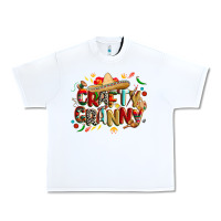 White Cinco de mayo crafty granny Urban Heavy Tee - CowGirlArtShop