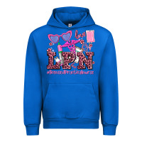 Cobalt valentines day lpn licensed practical nurse Urban Hoodie - AdoDesignShop