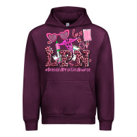 Mauve Wine valentines day lpn licensed practical nurse Urban Hoodie - AdoDesignShop
