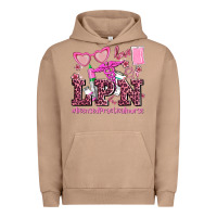 Pigment Burro valentines day lpn licensed practical nurse Urban Hoodie - AdoDesignShop