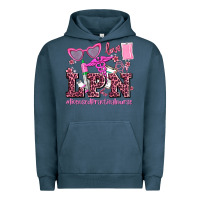 Pigment Midnight Navy valentines day lpn licensed practical nurse Urban Hoodie - AdoDesignShop