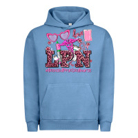 Pigment Pebble Blue valentines day lpn licensed practical nurse Urban Hoodie - AdoDesignShop