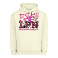 Pigment Pistachio valentines day lpn licensed practical nurse Urban Hoodie - AdoDesignShop