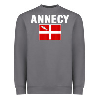 Storm annecy flag national france pride gift t shirt Heavyweight Sweatshirt - minhPixels