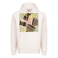 Pale Pink african drum seamless pattern Premium Hoodie - BundleAndBundleShop