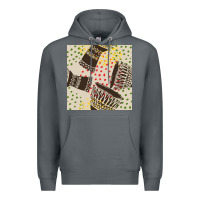 Rock african drum seamless pattern Premium Hoodie - BundleAndBundleShop