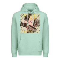 Seafoam african drum seamless pattern Premium Hoodie - BundleAndBundleShop