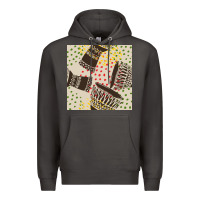 Smoke african drum seamless pattern Premium Hoodie - BundleAndBundleShop