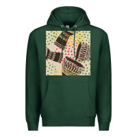 African Drum Seamless Pattern Premium Hoodie | Teevron