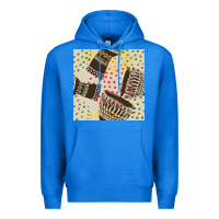 True Royal african drum seamless pattern Premium Hoodie - BundleAndBundleShop