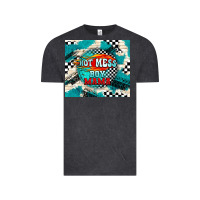 Vintage Black hot mess boy mama with fire Vintage Tee - TumblerDesignByShophia
