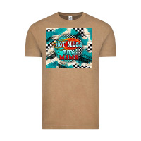 Vintage Coffee hot mess boy mama with fire Vintage Tee - TumblerDesignByShophia