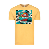 Vintage Mustard hot mess boy mama with fire Vintage Tee - TumblerDesignByShophia