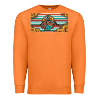 Carrot bucking bronco aztec shape license plate Premium Sweatshirt - Artiststas