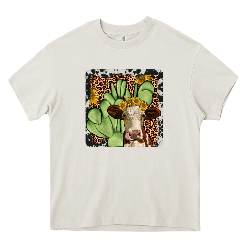 Cactus Hereford Coaster Heavy Core Tee by JahusDesignShop | Teevron