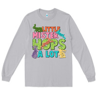 Moon Dust Little mister hops a lot Easter Day Long Sleeve Tee - CowGirlArtShop