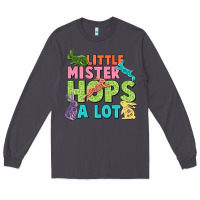 Smoke Little mister hops a lot Easter Day Long Sleeve Tee - CowGirlArtShop