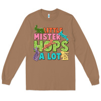 Toasted Coconut Little mister hops a lot Easter Day Long Sleeve Tee - CowGirlArtShop