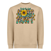 Mushroom only the best moms get promoted to aunt Heavyweight Sweatshirt - CowhideDigitalArt