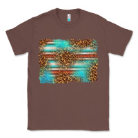 Chestnut Serape and Leopard Background Classic Tee - texasbilliewilder