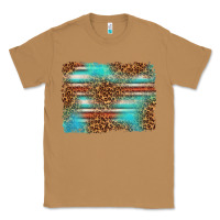 Toasted Coconut Serape and Leopard Background Classic Tee - texasbilliewilder