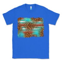 True Royal Serape and Leopard Background Classic Tee - texasbilliewilder