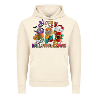 Vintage Artic hallothanksmas coffee cups Vintage Hoodie - CowGirlArtShop