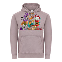 Vintage Zinc hallothanksmas coffee cups Vintage Hoodie - CowGirlArtShop