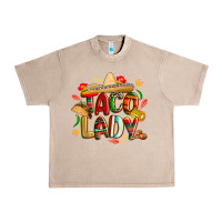 French Oak cinco de mayo taco lady Urban Heavy Tee - CowGirlArtShop