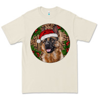 Bone German Shepherd Christmas Premium Tee - RanaPortraitStore