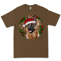 Cacao German Shepherd Christmas Premium Tee - RanaPortraitStore