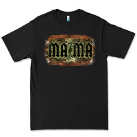 Black Camouflage Patterned Mama Tried Premium Tee - Bettercallsaul