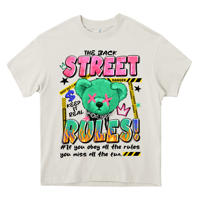 Street Rules Heavy Core Tee by Artiststas | Teevron