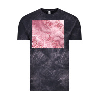 Cloud Black glitter pink agate Vintage Tee - TumblerDesignByShophia