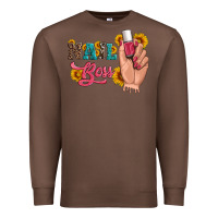 Chestnut western sunflowers nail boss Premium Sweatshirt - Artiststas