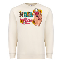 Sandshell western sunflowers nail boss Premium Sweatshirt - Artiststas